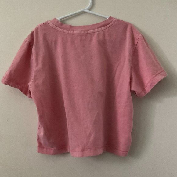 Pink cotton on crop top - Picture 2 of 2